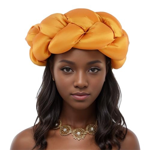 Beliebtes Geflochtenes Stirnband Haarstyling Accessoire African Themed Fashion Turban Haarband Für Partys Und Festivals von Wynrzyj
