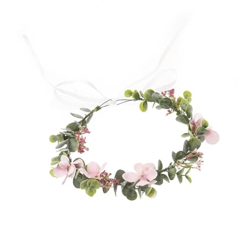 Blumenkronen Blumenkranz Stirnband Haarzubehör Blumenkronen Hochzeitsfestivals Foto Requisiten Kopfstücke Für Frauen von Wynrzyj