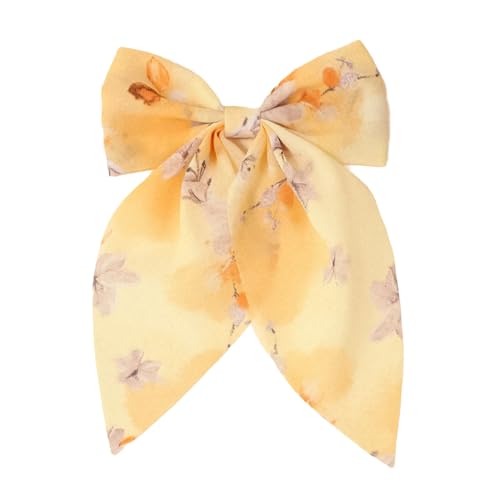 Blumenmuster Haarnadel Neujahr Haarclip Elegante Weihnachtsbarrette Bündel Kopfbedeckung Süßes Großer Größe von Wynrzyj