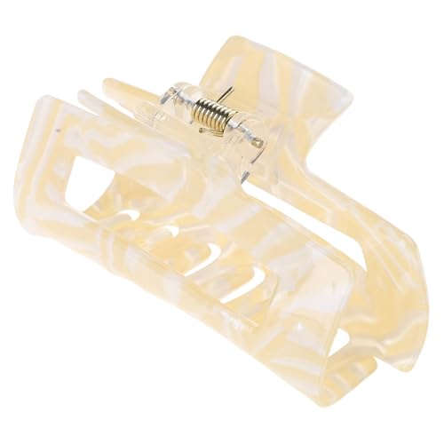 Hakenhaarclip Großer Haarklauen Clip Fashion Haare Schmuckhalter Farbenfrohe Barrettes Haarstyling Werkzeug Ornamente von Wynrzyj