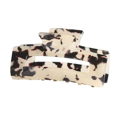 Hakenhaarclip Großer Haarklauen Clip Fashion Haare Schmuckhalter Farbenfrohe Barrettes Haarstyling Werkzeug Ornamente von Wynrzyj
