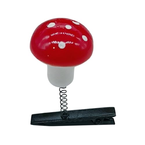Kinder Haarnadel Haare Clip Pilzform Für Kinderbühne Tragen Adorchierbares 2000er Mädchen Kopfschmuck Harz von Wynrzyj