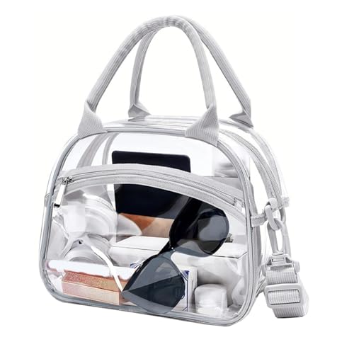 Kosmetikbeutel Große Kapazität Toilettenbeutel Klar Make Up Aufbewahrung Tragbare Wäsche Für Frauen Und Mädchen Kosmetik Kosmetik Große Kapazität Toiliermaschine Klar Make Up wasserdichte Lagerung von Wynrzyj