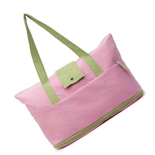 Wynrzyj Leicht Wasserdichte Faltbare Umhängetasche Erweiterbares Design Für Fitnessstudio Travel Sports Gears Aufbewahrung Oxford Handtasche Geräumige Oxfords Stoffbeutel von Wynrzyj