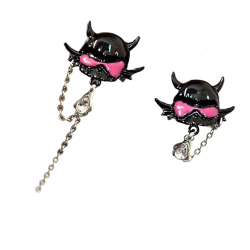 Mode Teufelförmige Dangle Ohrringe Für Frauen Hochpolitische Legierung Mit Robusten Designs Posts Schmuckzubehör Trendy Schmuck Mode Teufelförmige Dangle Ohrringe Für Frauen Hochpolitische Legierung Mit Robusten Designs Posts Schmuckzubehör Trendy Schmuck von Wynrzyj