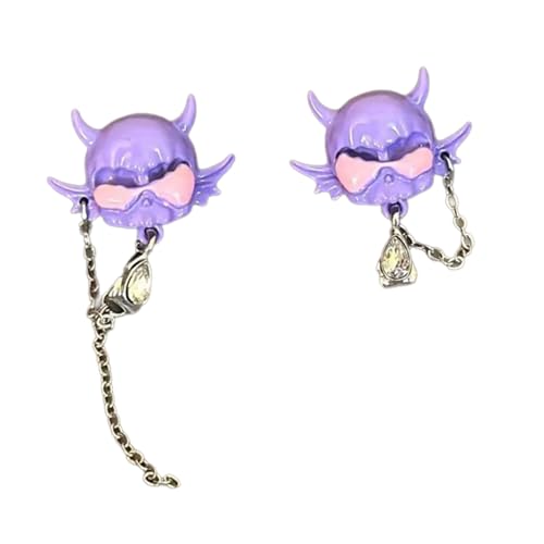 Mode Teufelförmige Dangle Ohrringe Für Frauen Hochpolitische Legierung Mit Robusten Designs Posts Schmuckzubehör Trendy Schmuck von Wynrzyj