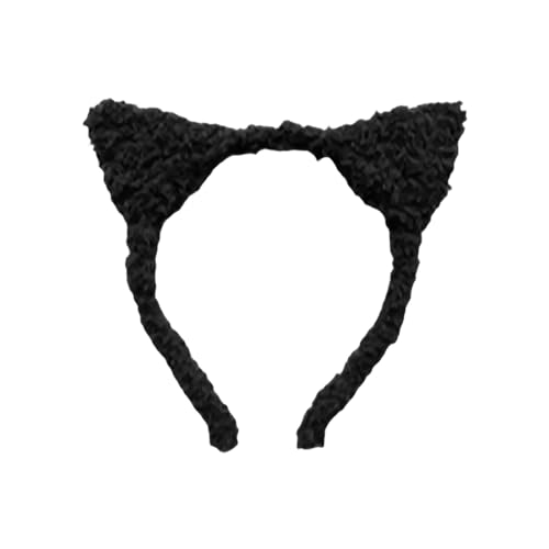 Plüschkatze Ohren Stirnband Bequemes Haarband Mode Haarakesorien Für Kinder Und Erwachsene Für Festliche Anlässe von Wynrzyj