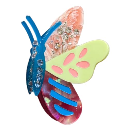 Schmetterlingshaarclip Großer Haarklauen Clip Fashion Schöne Schmuck Prinzessin Barrettes Haarstyling Werkzeug Ornamente von Wynrzyj