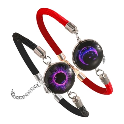 Wynrzyj 1 Paar Glühendes Paar Armband Geflochten von Wynrzyj
