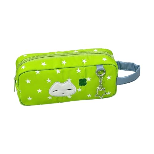 Wynrzyj Bleistiftkoffer Mit Großer Kapazität Geräumige Kompartimente Nylon Stiftbeutel Wasserbeständiger Stift Organisatoren Bag Make Up Beutel Bleistift Gehäuse Für Teenager von Wynrzyj