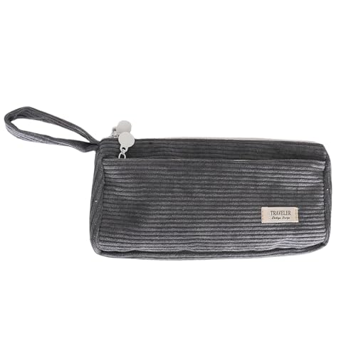 Wynrzyj Cord Bleistift Fall Für Kinder Schüler Erwachsener Erwachsener Stiftkoffer Reißverschluss Bleistiftbeutel Reisekosmetikbeutel Utility Beutel von Wynrzyj