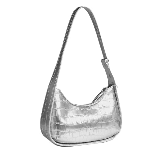 Wynrzyj Damenbeutel PU Leder Handtasche Kleine Schultertasche Crescents Mode Achselhöhle Einkaufen Für Tägliche Schulter PU Leder Handtasche Achselhöhle von Wynrzyj