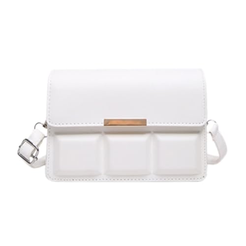 Wynrzyj Elegante Frauenquadrathandtasche Zarte Crossbody Taschen Schulter Geldbeutel Telefonhalter In PU Für Den Täglichen Gebrauch Compact Messenger Bag von Wynrzyj