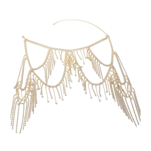 Wynrzyj Elegante Schichtkörperkette Mit Funkelnden Strasssteinen Robuste Legierungsmaterialien Für Besondere Anlässe Körperschmuck Für Frauen Wynrzyj Elegante Schichtkörperkette Mit Funkelnden Strasssteinen Robuste Legierungsmaterialien Für Besondere Anlässe Körperschmuck Für Frauen von Wynrzyj