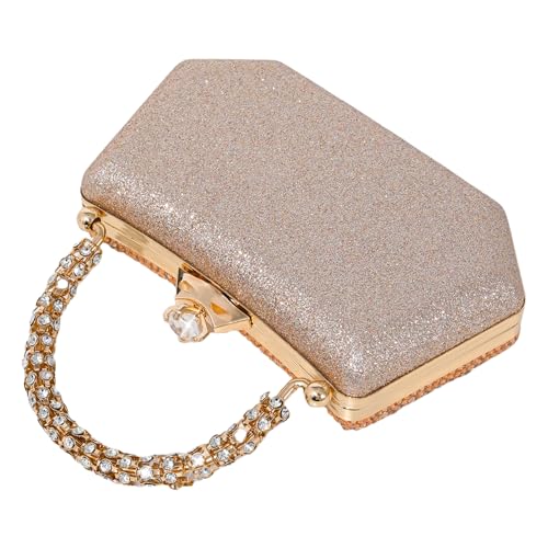 Wynrzyj Elegante Strassstack Für Frauen Luxuriöser Abend Geldbeutel Crossbody Taschen Mit Kettenriemen Für Party Hochzeit Modische Party Geldbörse von Wynrzyj