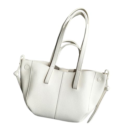 Wynrzyj Frauen Koreanische PU Leder Unterarmtasche Mit Großer Kapazität Modischer Umhängetasche Einfacher Einkaufsbotshänder Handtasche Elegante Frauenhandtasche von Wynrzyj