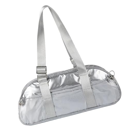 Wynrzyj Frauen Koreanische Stile Stilvolle Pendler Umhängetasche Weiche Textur PU Leder Achselhänder Handtasche Mit Geräumiger Aufbewahrung Weiche Textur PU Handtasche von Wynrzyj