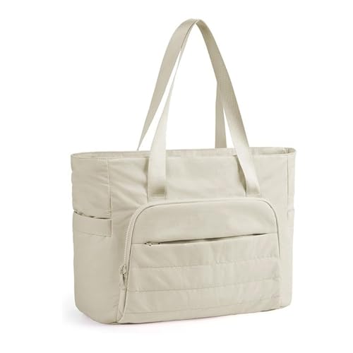 Wynrzyj Frauen Umhängetasche Mit Mehreren Pockes Und Reißverschlüssen Gesteppte Fitness Handtasche Mit Yogamatte Für Reisetsport Training Yoga Übung Wichtig von Wynrzyj