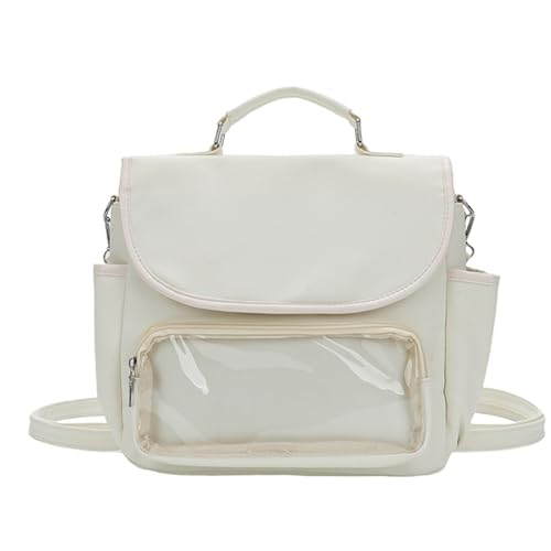 Wynrzyj Japanische Stile Crossbody Tasche Für Mädchen Teenager Schöne Schulter Kleine Rucksackschule Klar Itabag Handtasche Klare Itabag Schulterschule Japanische Crossbody von Wynrzyj