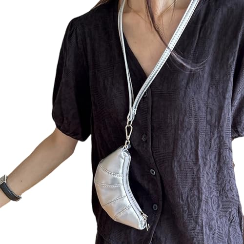 Wynrzyj Praktische Horn Hals Beutel Münzhalter Einstellbarer Riemen Praktische PU Brieftasche Für Tägliche Verwendung Leichter Münzhalter Verwenden von Wynrzyj