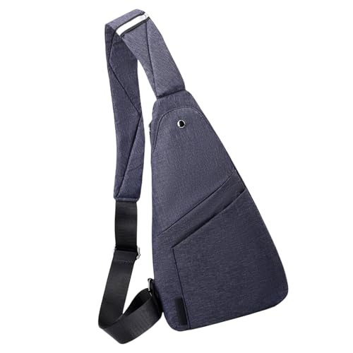 Wynrzyj Praktische Polyester Brust Tasche Für Männer Mode Schultertasche Crossbod von Wynrzyj