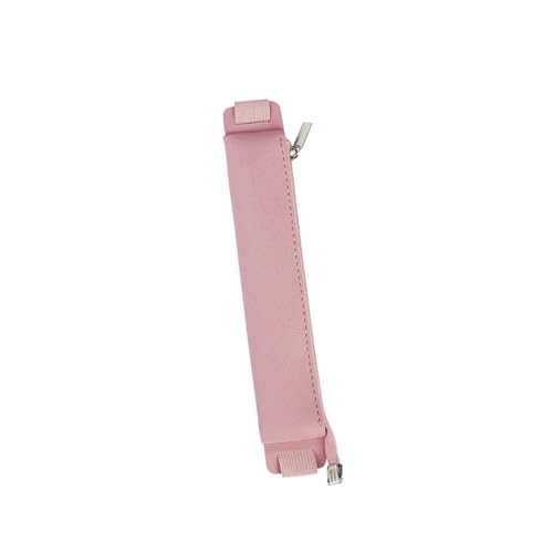 Wynrzyj Stiftkoffer Mit Verstellbaren Elastischen Bändern Leder Reißverschluss Bleistift Hülle Notebook Stift Speicherbeutel Für Hardcover Journal PU Leder Notebook Strap Pen Case von Wynrzyj