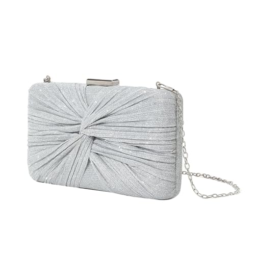 Wynrzyj Stilvolle Abendtasche Für Damenketten Gurt Schulter Taschen Handtaschen Crossbody Taschen Für Nachtleben Und Bankette Schwarzer Abendessen Tasche von Wynrzyj