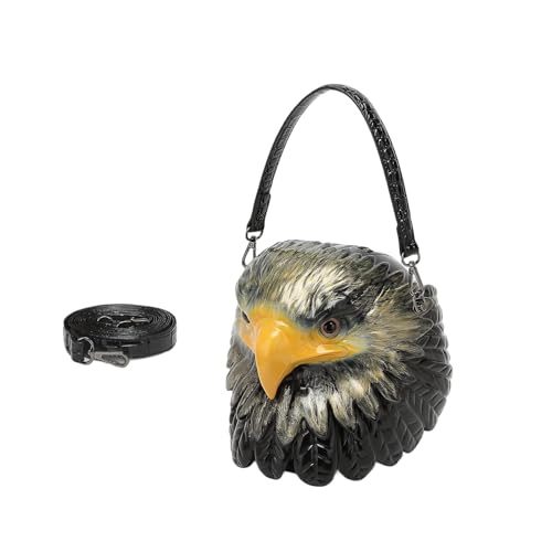 Wynrzyj Stilvolle PU Leder Crossbody Tasche Für Männer Und Frauen Mit Eulendruckdesign Leichter Praktischer Umhängetasche Für Den Täglichen Gebrauch Stilvolle Pendlerarbeit von Wynrzyj