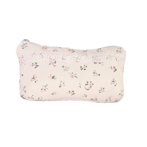 Wynrzyj Tragbare Leinwand Stiftkoffer Mit Blumengestaltung Geräumiger Aufbewahrungsstiftbox Für Kunstversorgungsschule Tasche Blumendruck Tragbarer Beutelbox von Wynrzyj