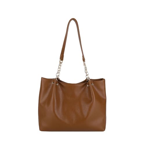 Wynrzyj Trendy Lässige Umhängetasche Geräumiger Innenraum Praktische Unterarmtaschen Perfekt Für Büroschulen Reisen Essentielles Publ Leder Umhängetasche Mit Inneren Fächern von Wynrzyj