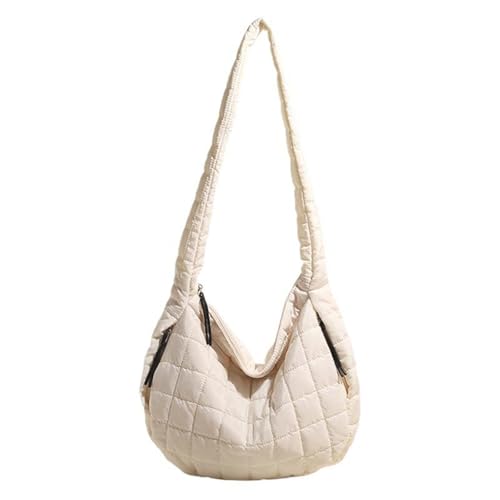 Wynrzyj Vielseitig Crinkle Crossbody Bag Leichte Wasserresistente Nylon Geräumige Tragetasche Für Die Arbeit Reise Freien Wesentliche Große Kapazität Nylon Umhängetasche von Wynrzyj