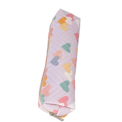 Wynrzyj Wasserfestes Lederstift Gehäuse Leichtgewicht Tragbarer Stift Organizer Beutel Für Erwachsene Kinder Bleistiftbeutel von Wynrzyj