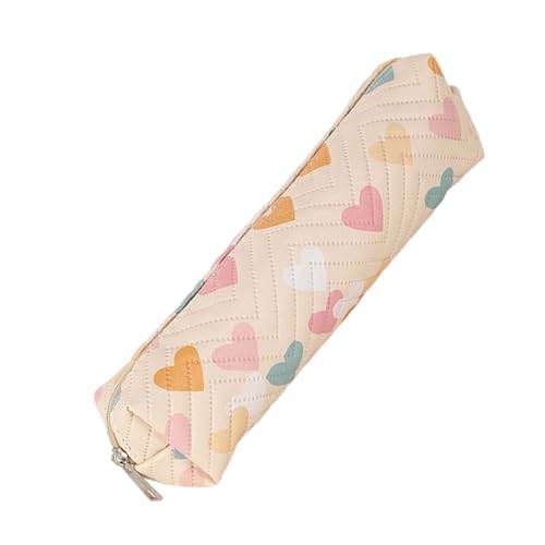 Wynrzyj Wasserfestes Lederstift Gehäuse Leichtgewicht Tragbarer Stift Organizer Beutel Für Erwachsene Kinder Bleistiftbeutel von Wynrzyj