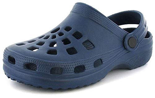 Wynsors Neu Jungen/Childrens Blau Geformt Holzschuhe Sandalen mit Bewegliche Hinterriemen - Marineblau - UK Größen 1-13 - Marine, 34.5 Wynsors Neu Jungen/Childrens Blau Geformt Holzschuhe Sandalen mit Bewegliche Hinterriemen - Marineblau - UK Größen 1-13 - Marine, 34.5 von Wynsors