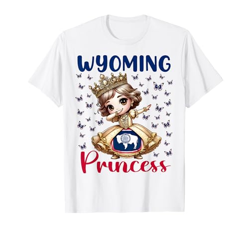 Wyoming Princess Dab Dance Wyoming für Mädchen Kleinkinder Kinder T-Shirt Wyoming Princess Dab Dance Wyoming für Mädchen Kleinkinder Kinder T-Shirt von Wyoming Royal Swag Co.