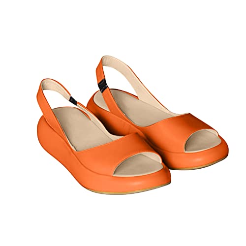 Sandalen Damen Sommer Fischmaul Plateau Sandalen Flache Knöchelschnalle Offene Zehen Sandalen Peep Toe Lässige Strandreiseschuhe Slip on Sommerschuhe Sandalen Damen Sommer Fischmaul Plateau Sandalen Flache Knöchelschnalle Offene Zehen Sandalen Peep Toe Lässige Strandreiseschuhe Slip on Sommerschuhe von Wyongtao
