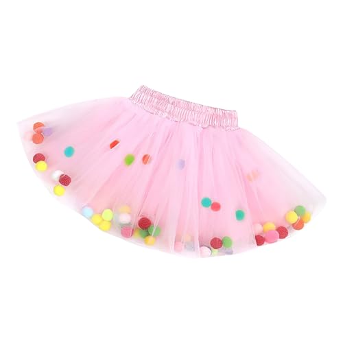 Tüllrock Mädchen Tütü Rock Ballett Tanz Skorts Tüllrock Tütü Kinder Regenbogen Ballettrock Pettiskirt Tutu Rock Karneval Tüllrock Mädchen Tüllrock Bunt Kinder von Wyongtao