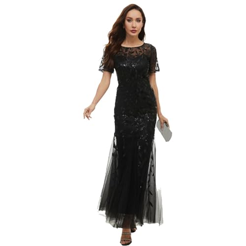 Wyongtao Damen Ballkleid Maxi Lang Abendkleider Elegant für Hochzeit Spitzen Cocktailkeid Paillettenkleid Gold Lang Kleid Elegant Hohe Taille Schulterfrei Maxikleid Partykleid Pailletten Kleid Wyongtao Damen Ballkleid Maxi Lang Abendkleider Elegant für Hochzeit Spitzen Cocktailkeid Paillettenkleid Gold Lang Kleid Elegant Hohe Taille Schulterfrei Maxikleid Partykleid Pailletten Kleid von Wyongtao