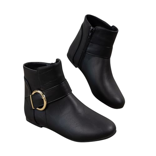 Wyongtao Damen Klassische Stiefeletten Leicht Gefüttert mit Blockabsatz Strass Zierperlen Wyongtao Damen Klassische Stiefeletten Leicht Gefüttert mit Blockabsatz Strass Zierperlen von Wyongtao