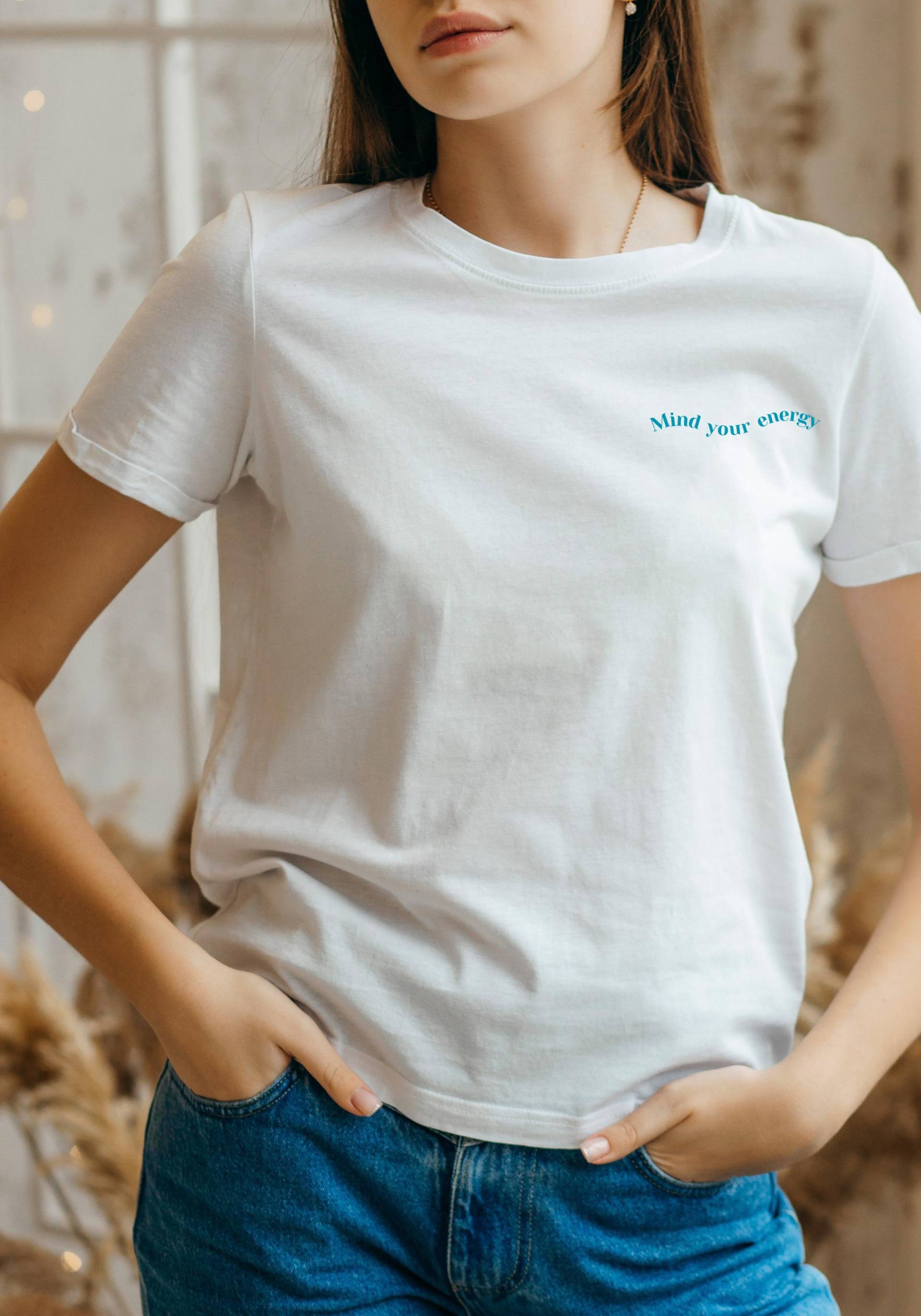 Mind Your Energy T-Shirt - Fokus Auf Das Positive Mind Your Energy T-Shirt - Fokus Auf Das Positive von Wysky