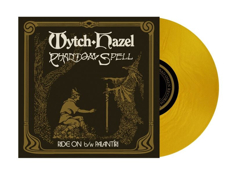 RIDE ON / PALANTÍRI von Wytch Hazel / Phantom Spell - "7"-SINGLE" (Coloured, Limited Edition) von Wytch Hazel / Phantom Spell