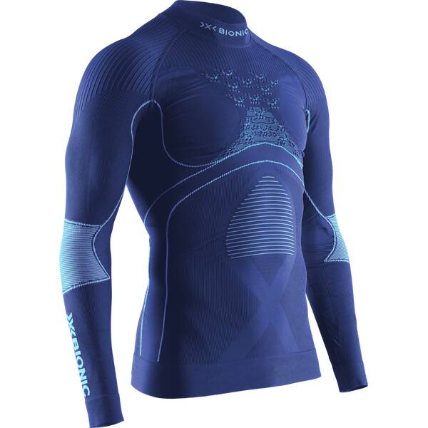 X-BIONIC Herren Unterhemd ® ENERGY ACCUMULATOR 4.0 SHIRT TURTLE NECK LG SL MEN von X-BIONIC