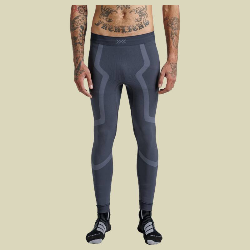 X-BIONIC X-Ential Long Tights Men M grau - anthracite von X-BIONIC