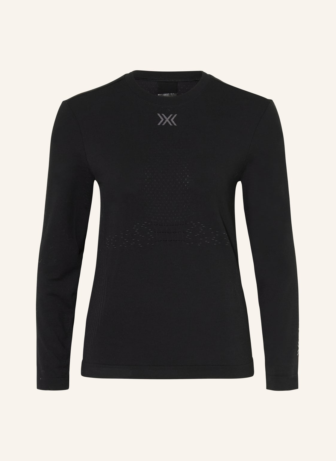 X-Bionic Funktionsshirt Mightywool Mit Merinowolle schwarz von X-BIONIC