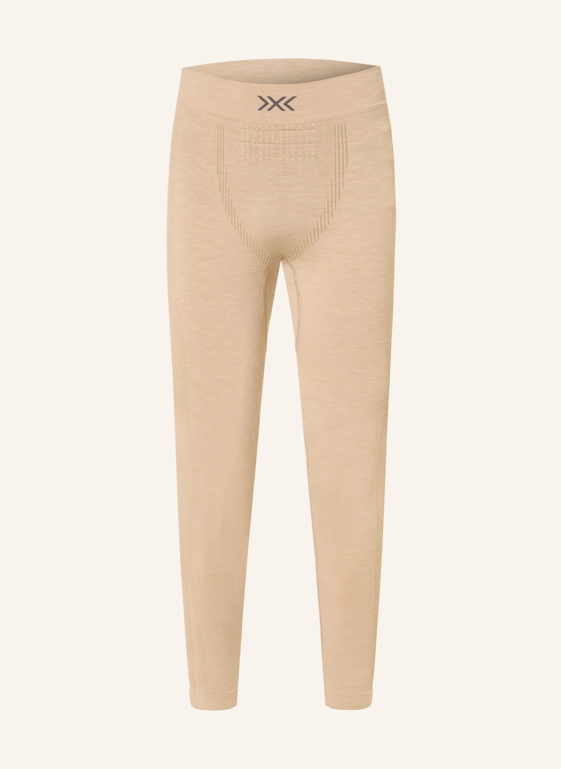 X-Bionic Funktionswäsche-Hose Mightywool Mit Merinowolle beige von X-BIONIC