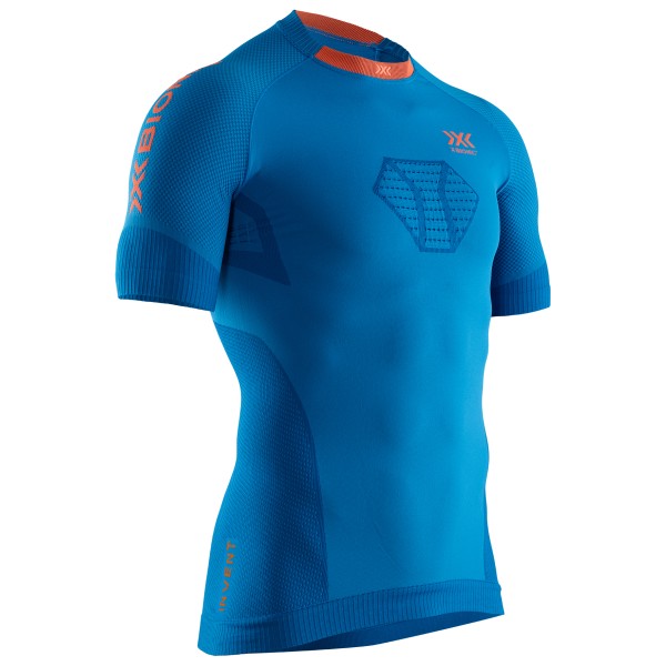 X-Bionic - Invent 4.0 Running Shirt S/S - Laufshirt Gr M blau von X-BIONIC