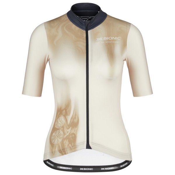 X-Bionic - Women's Corefusion Ride Jersey S/S - Radtrikot Gr M beige von X-BIONIC