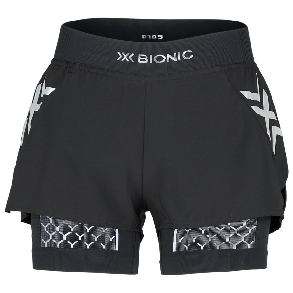 X-Bionic - Women's Twyce Race 2in1 Shorts - Laufshorts Gr M schwarz von X-BIONIC