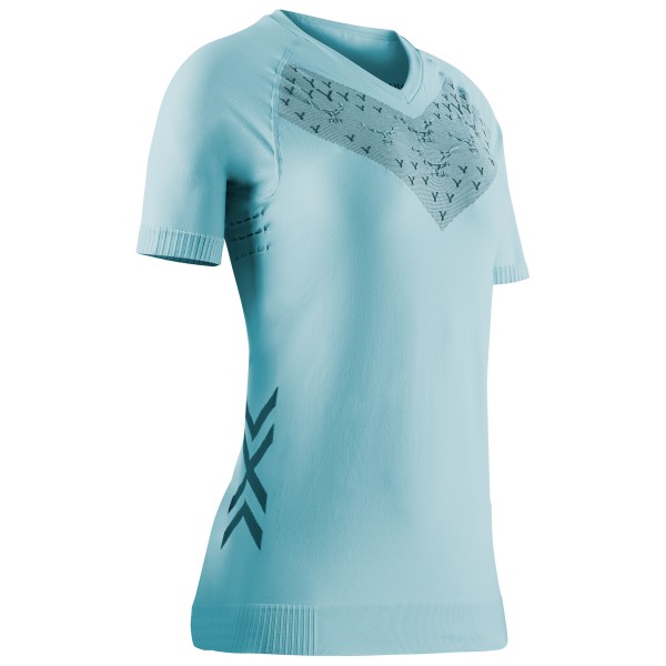 X-Bionic - Women's Twyce Run Shirt S/S - Laufshirt Gr L türkis von X-BIONIC