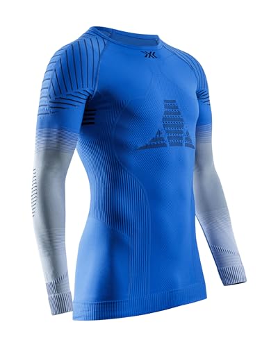 X-BIONIC® INVENT FX SHIRT LS MEN BLOSSOM BLUE/LIGHT GREY/OPTICAL WHITE XL von X-Bionic